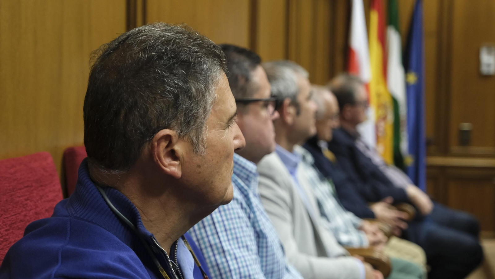 Imágenes de la presentación del libro del cocinero Juan Moreno, en la Diputación de Almería