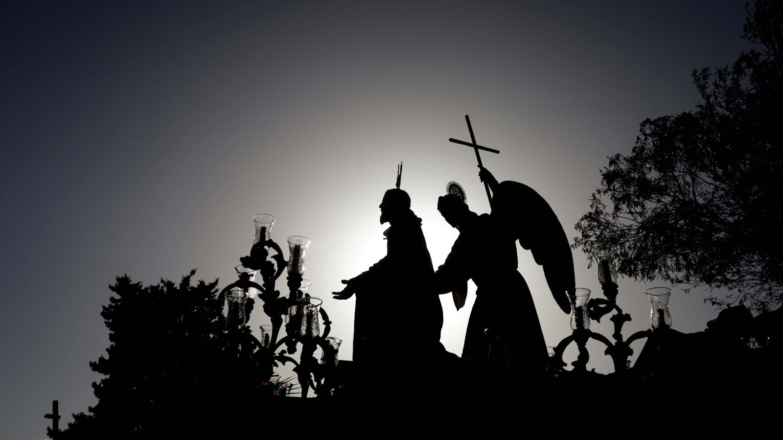 Fotos del Domingo de Ramos en Algeciras: Oración en el Huerto
