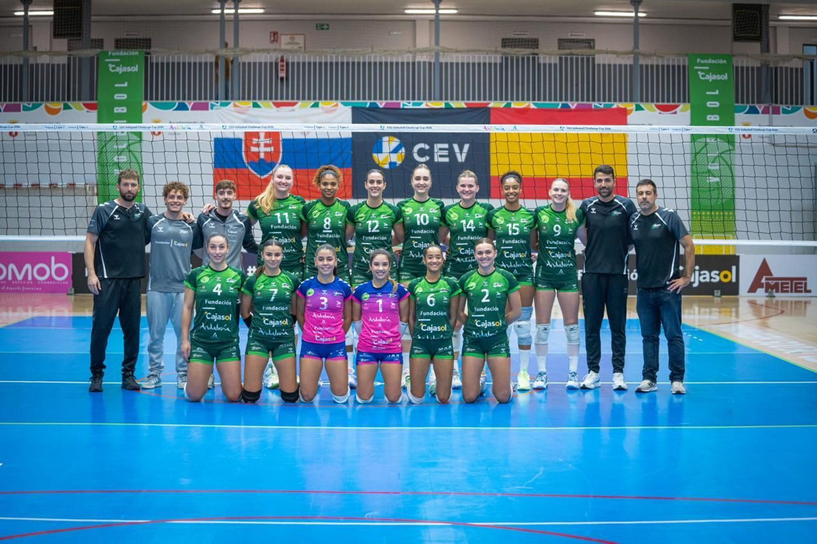 Las fotos del Fundación Cajasol Andalucía-Slovan Bratislava