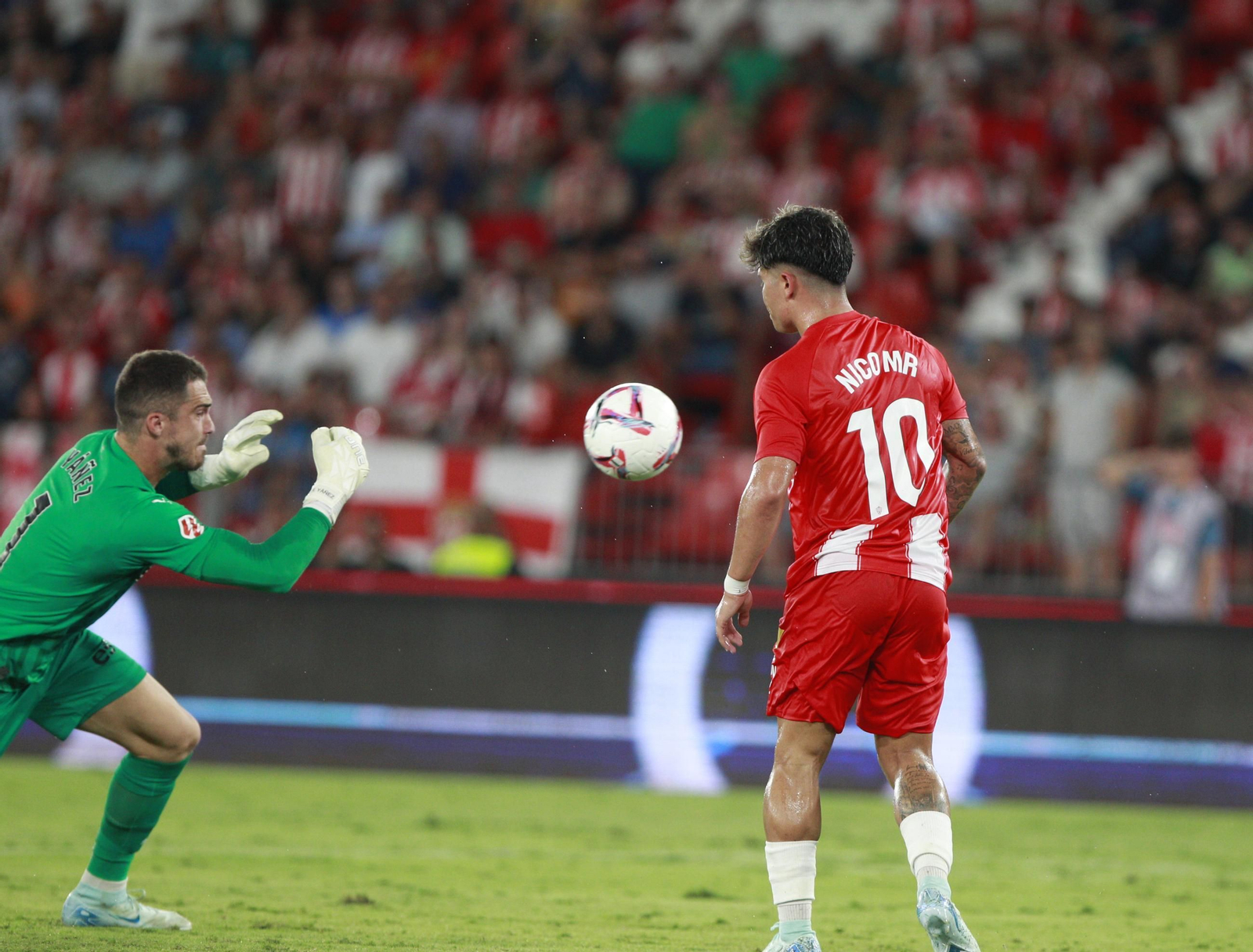 El partido U.D. Almería-Sporting de Gijón, en imágenes