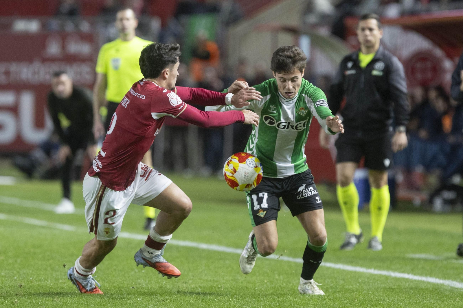 Las fotos del Murcia-Betis