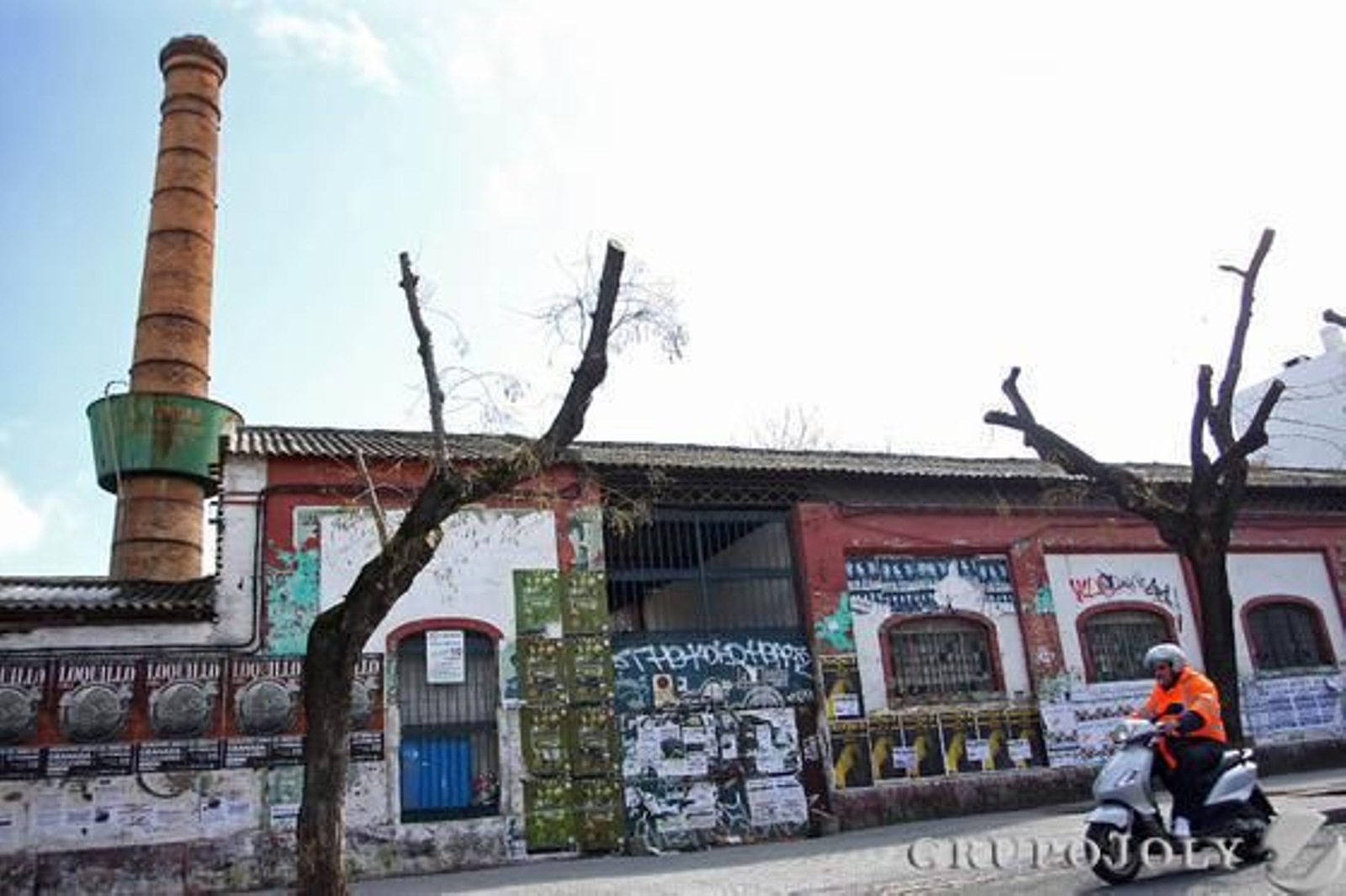 Antigua fábrica de Vidrios de la Trinidad.

Foto: Diario de Sevilla