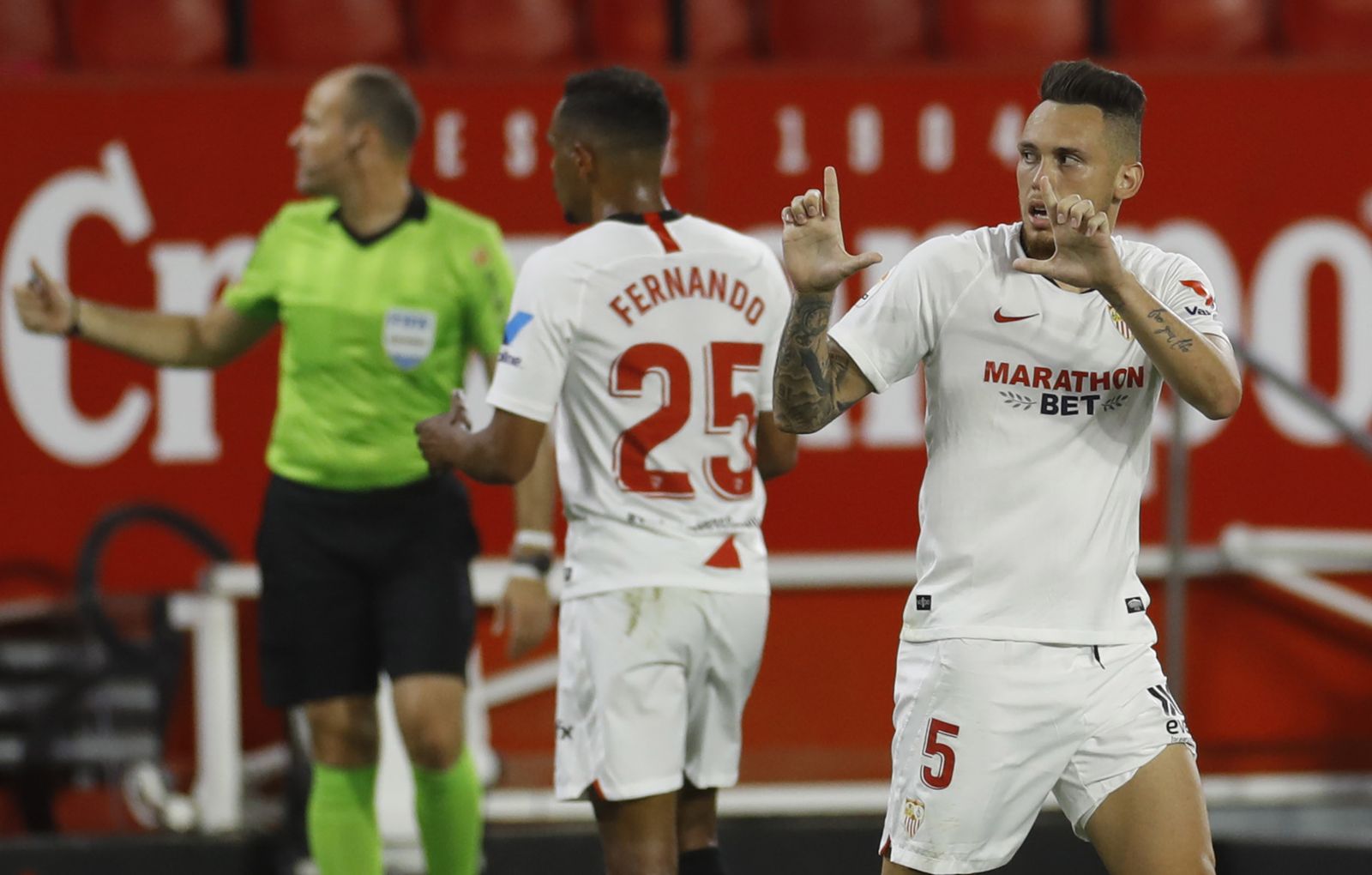 Las imágenes del Sevilla-Eibar