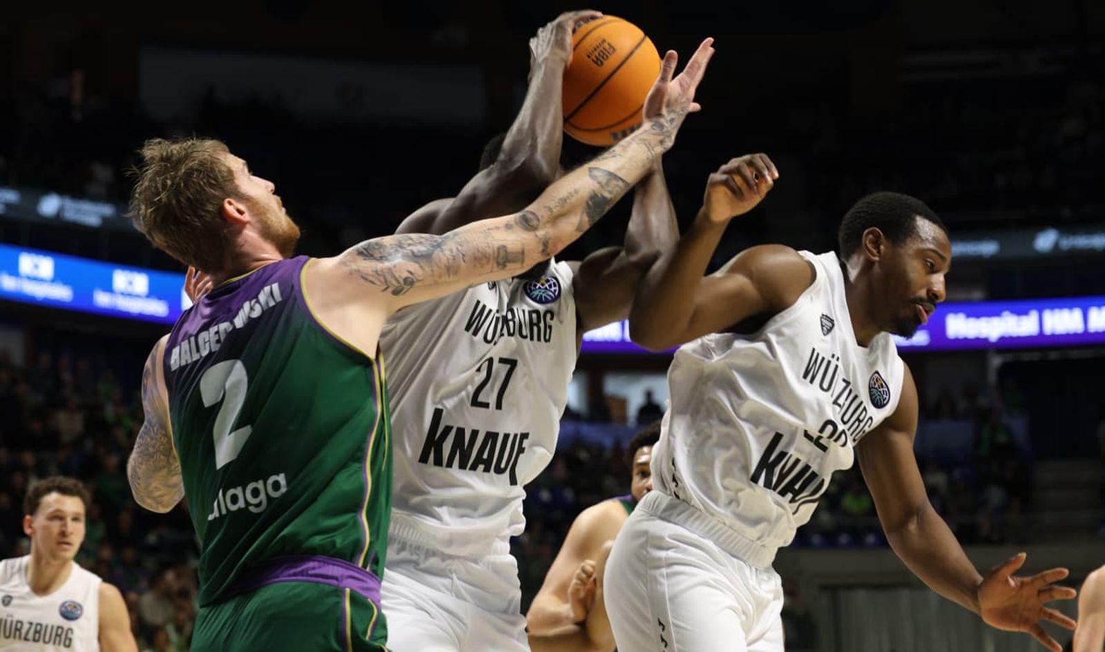 Las fotos del Unicaja - Wurzburg de BCL
