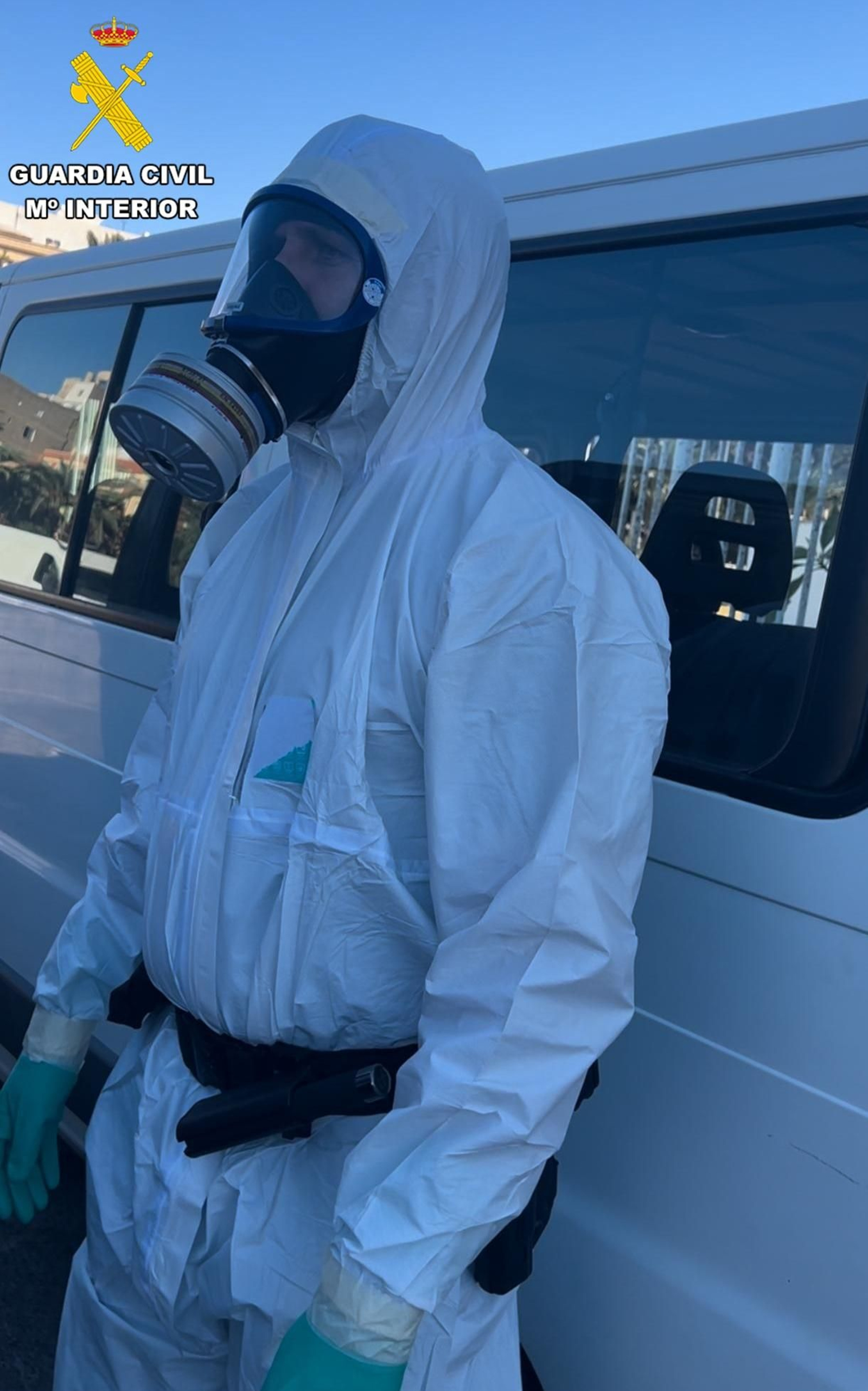 La Guardia Civil forma en Almería a 24 agentes frente a posibles amenazas NRBQ