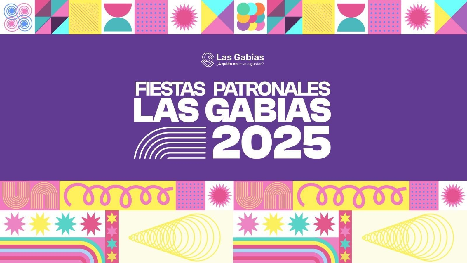Cartel oficial de las Fiestas Patronales de Las Gabias 2025.
