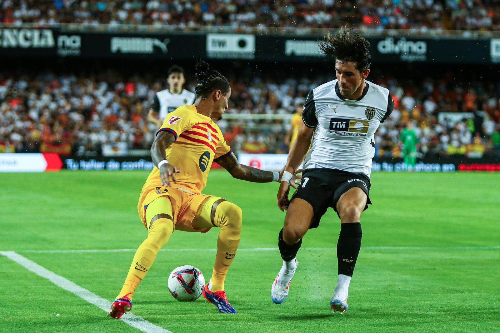 Las imágenes del Valencia - Barcelona