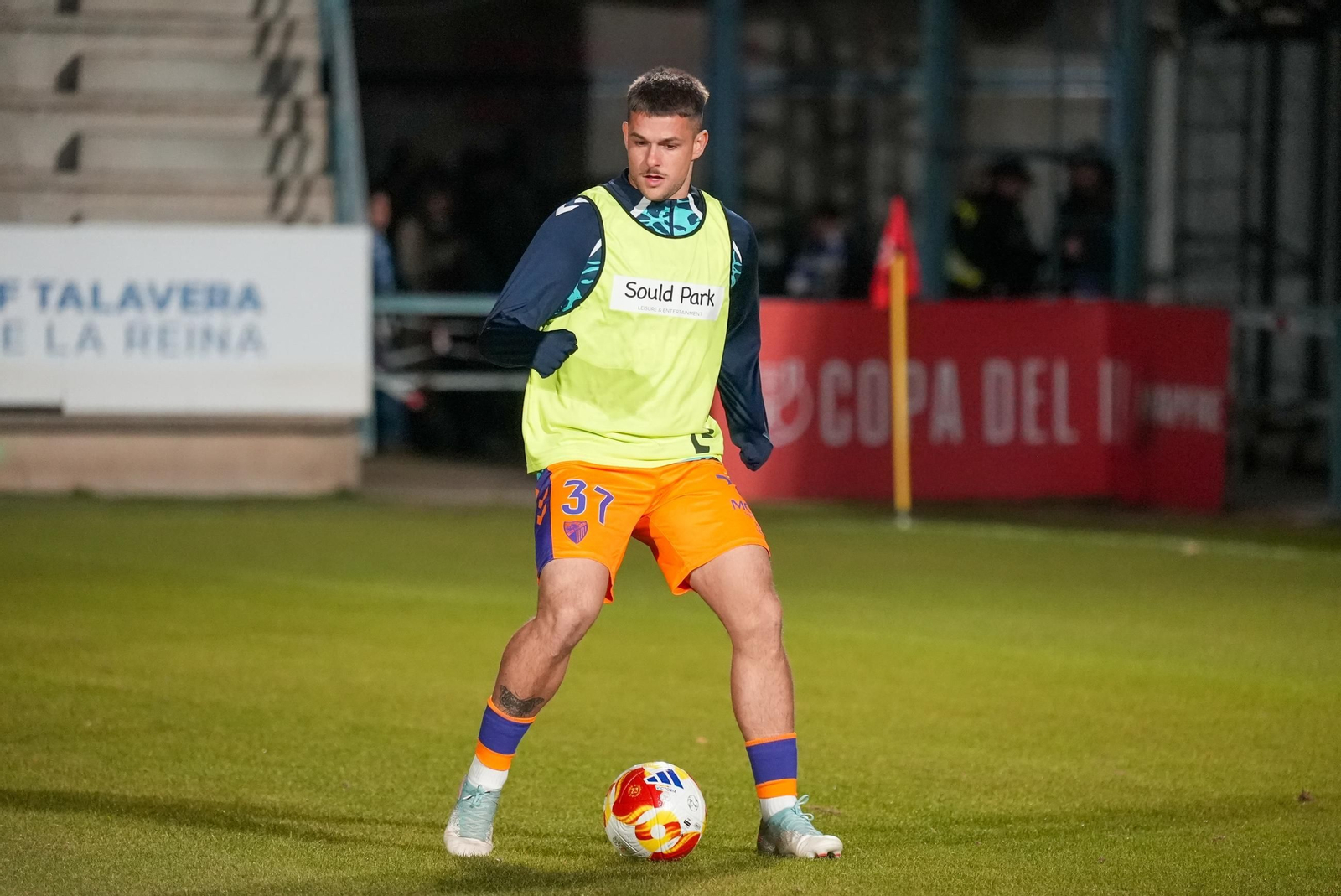 El Talavera-Málaga CF, en fotos