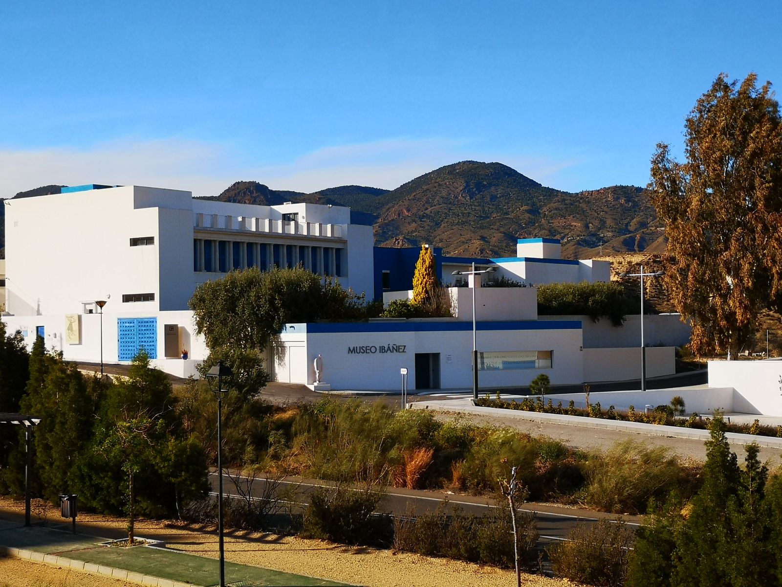 Vista panorámica del Museo Ibáñez de Olula del Río.