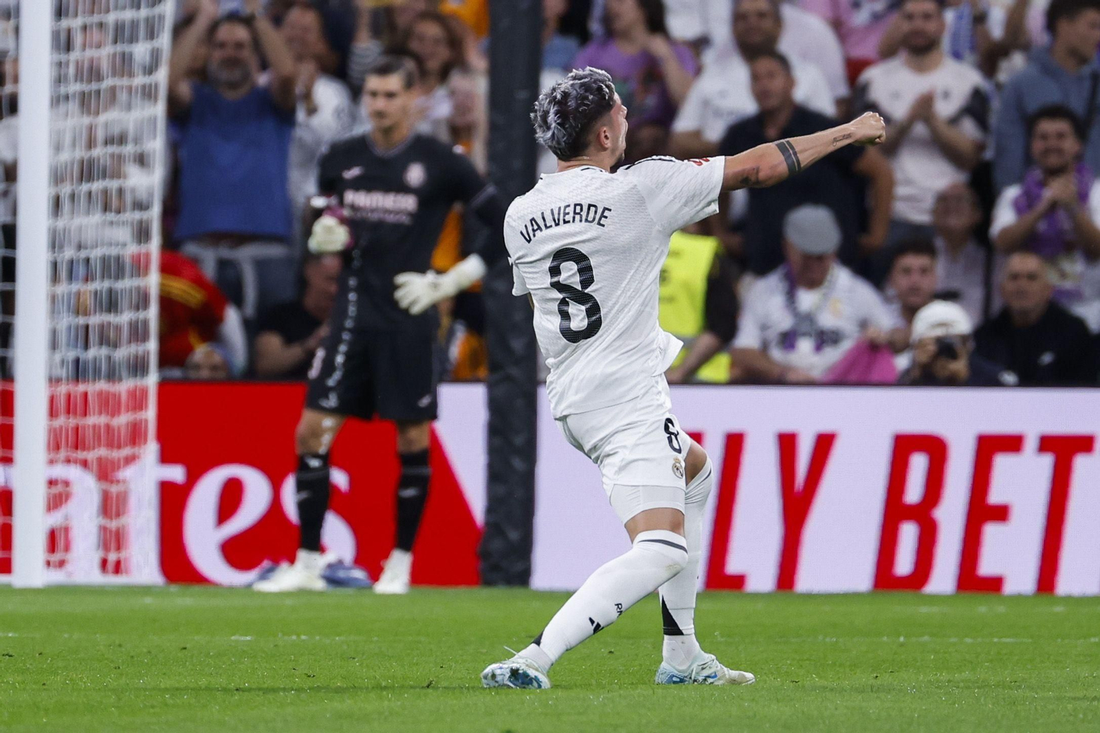 Las mejores imágenes del Real Madrid - Villarreal