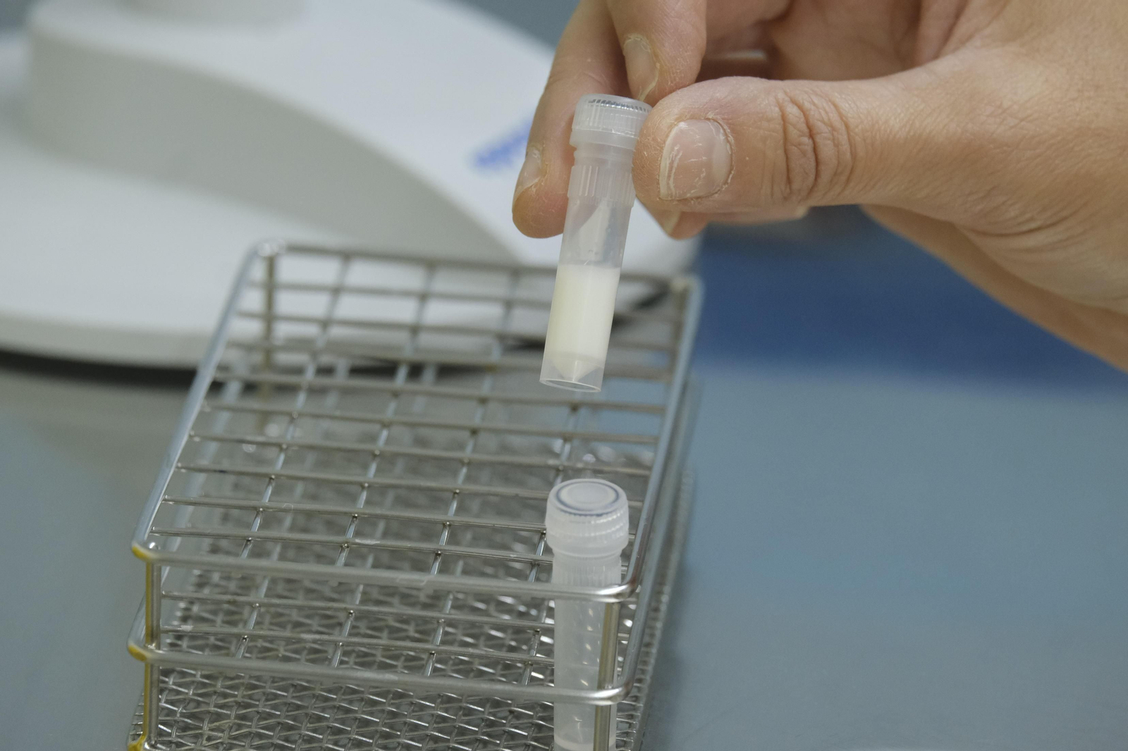 El banco de leche materna del Hospital Reina Sofía de Córdoba, en fotografías