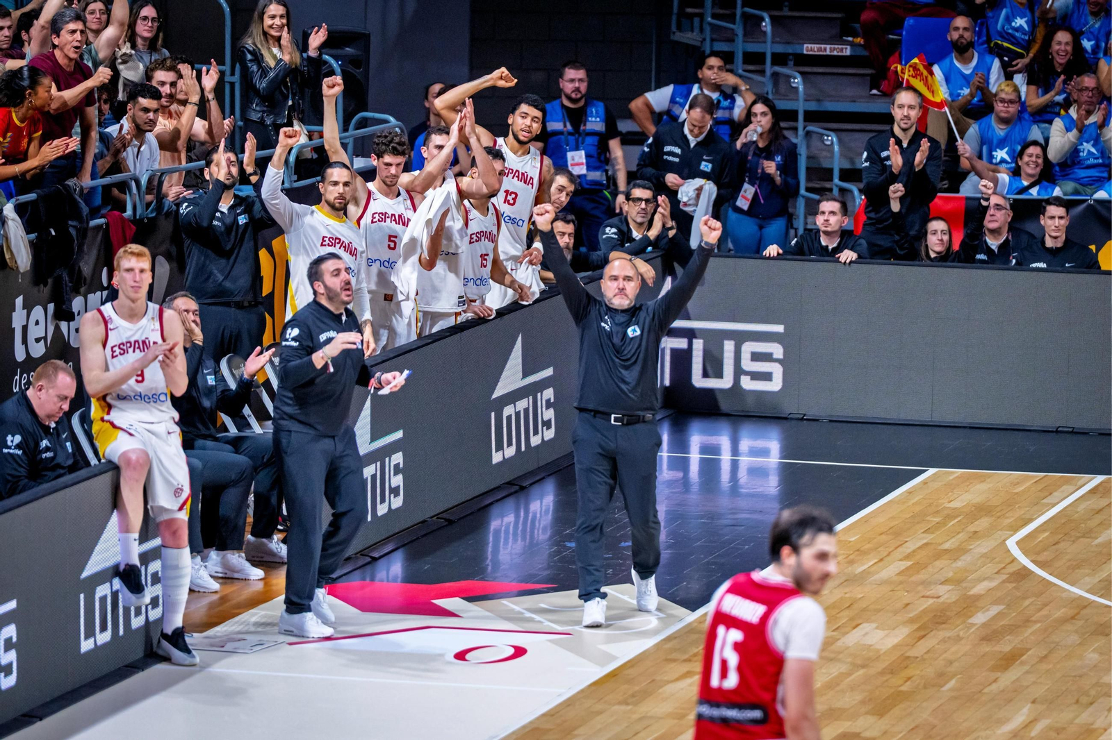 Las fotos del España-Georgia de baloncesto