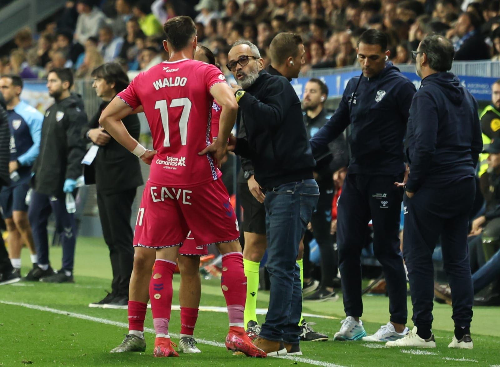 El Málaga CF-CD Tenerife, en fotos