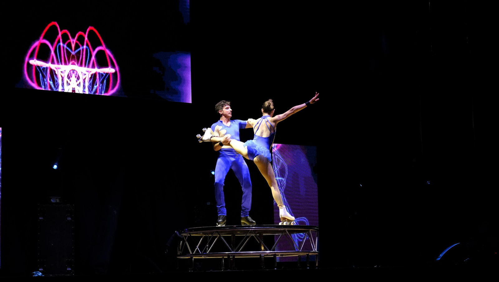 Imágenes del espectáculo 'The Talent' en la Gala XV Aniversario Diario de Almería