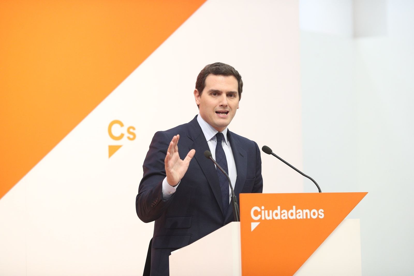 El presidente de Ciudadanos, Albert Rivera.