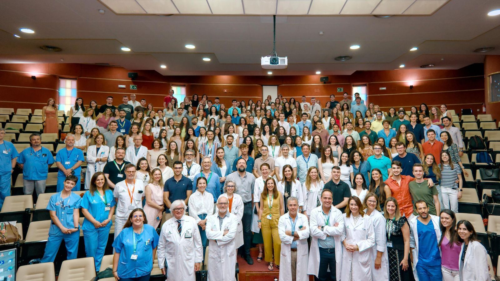 El acto celebrado en el Hospital Virgen del Rocío.