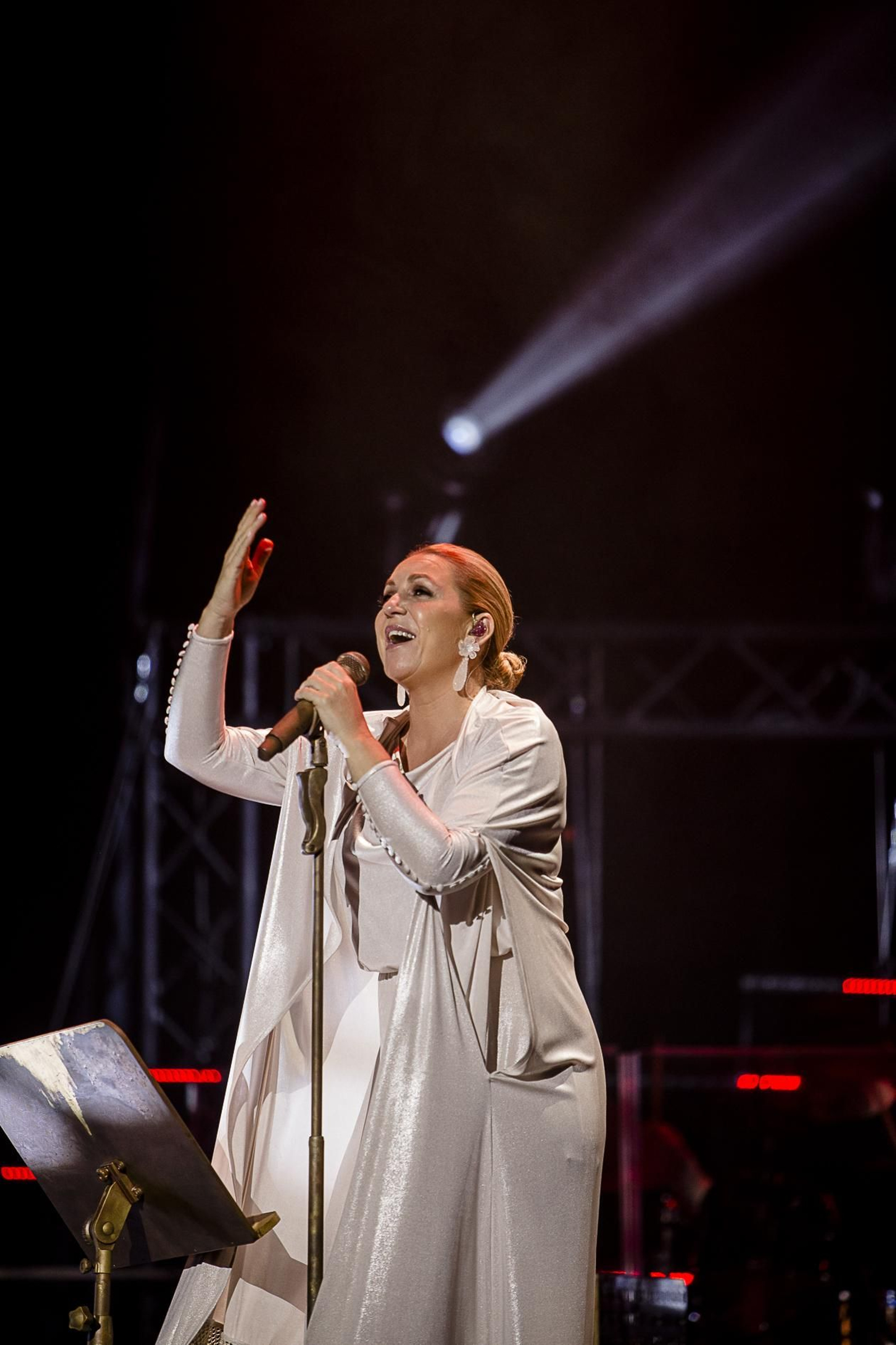Niña Pastori, en el Gran Teatro Falla.