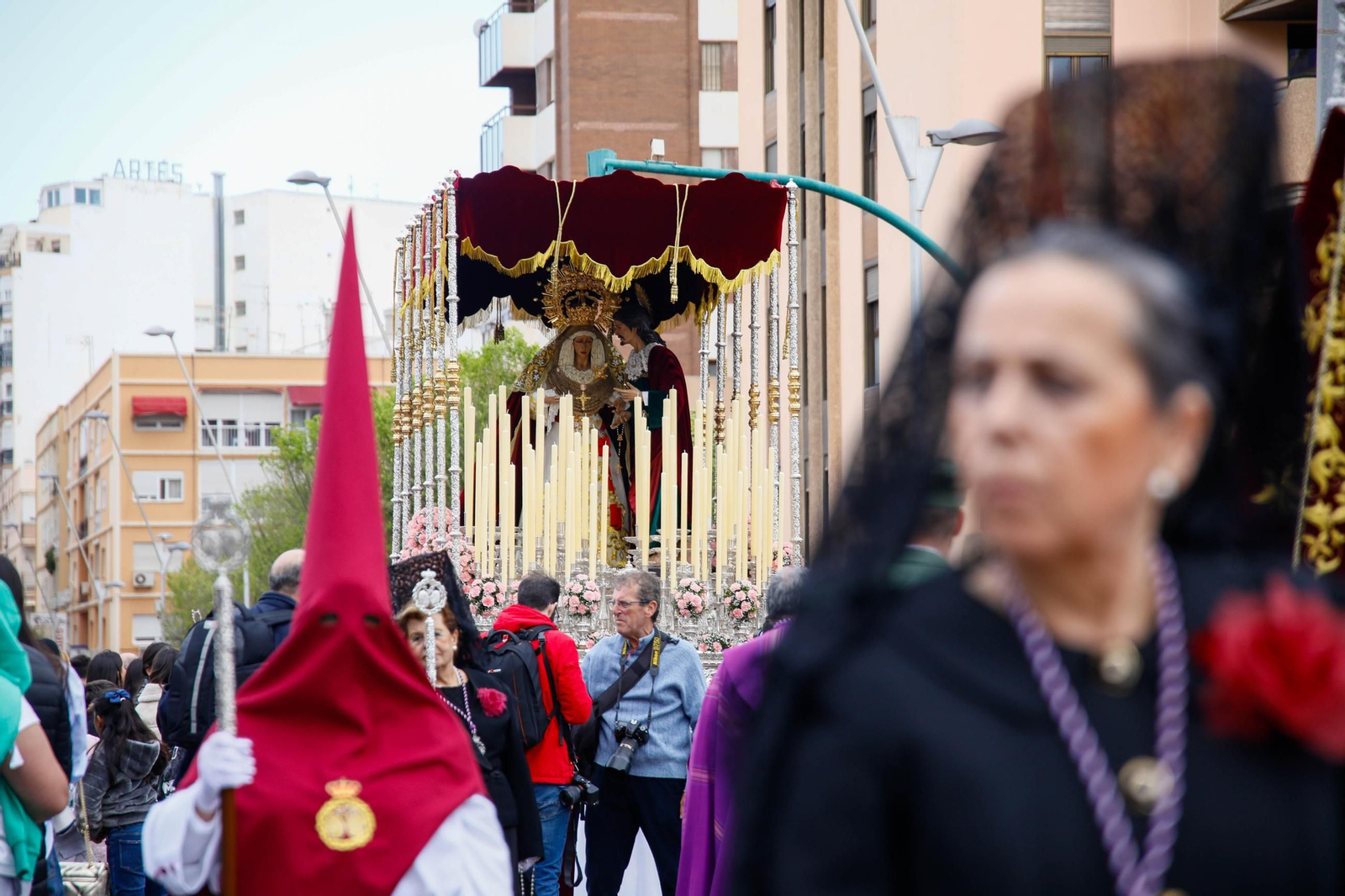 Coronación en la Semana Santa de Almería 2025
