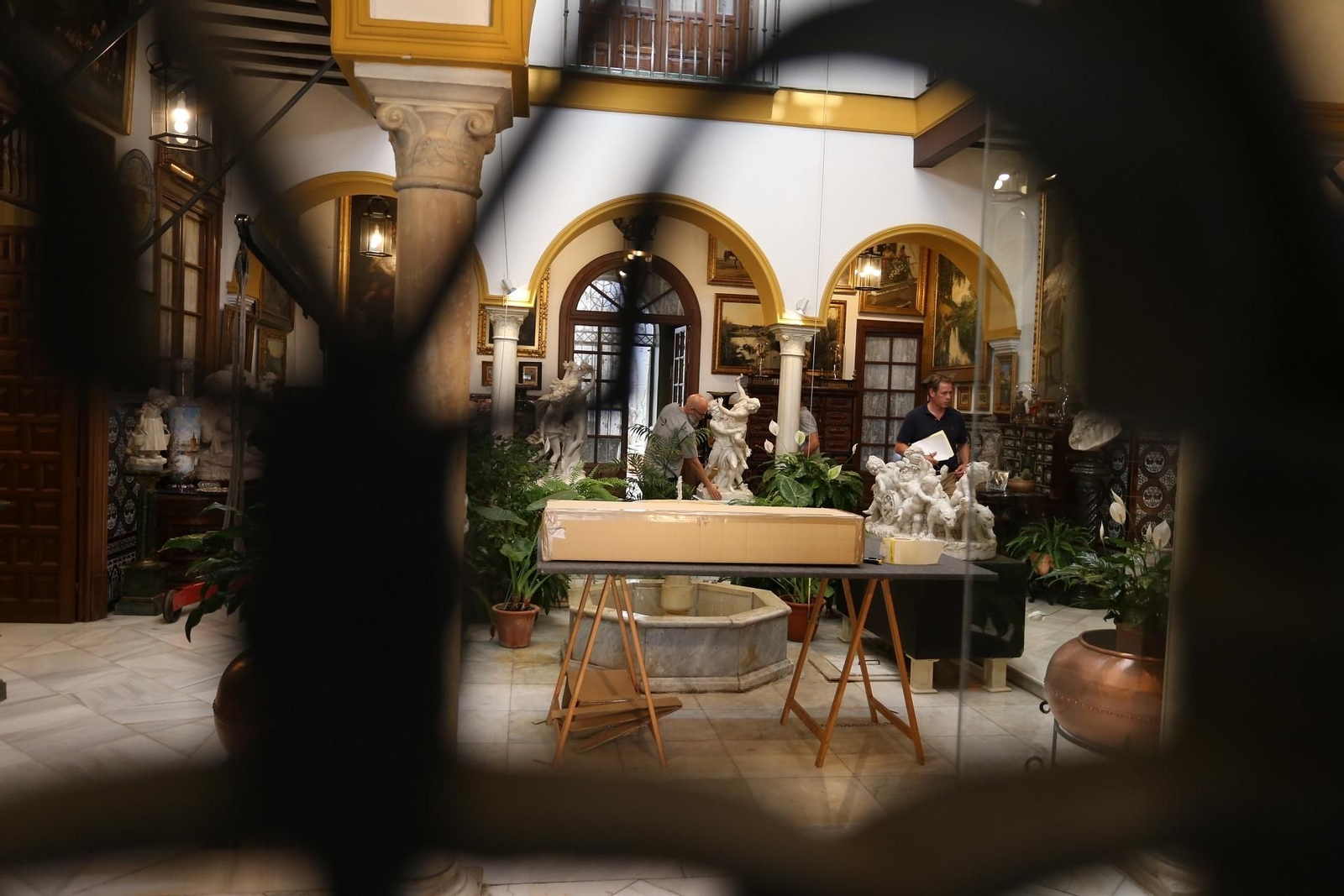 Traslado de la colección Bellver a la Casa Fabiola