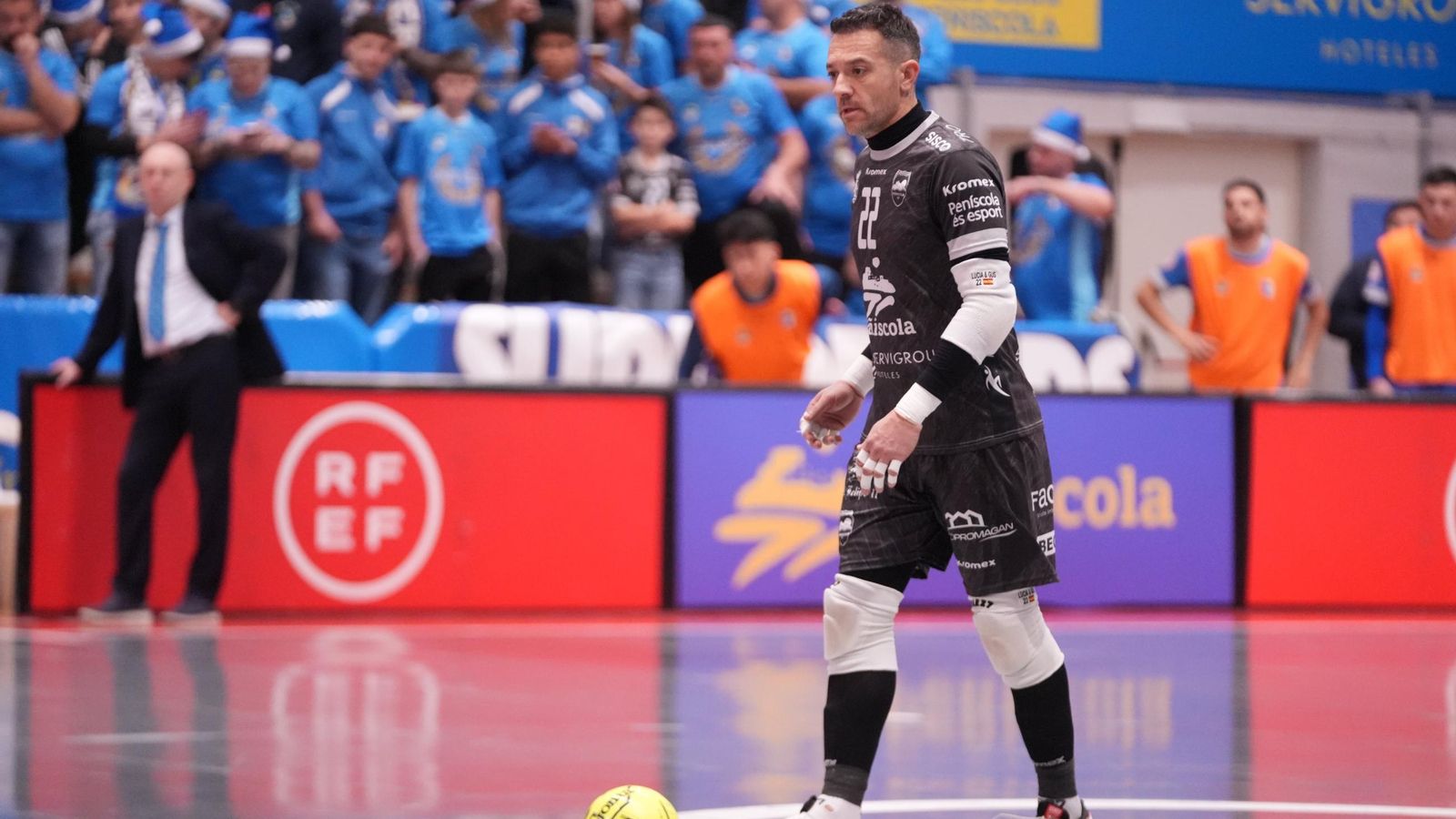 Gus Pérez fue un seguro de vida para el Servigroup Peñíscola.