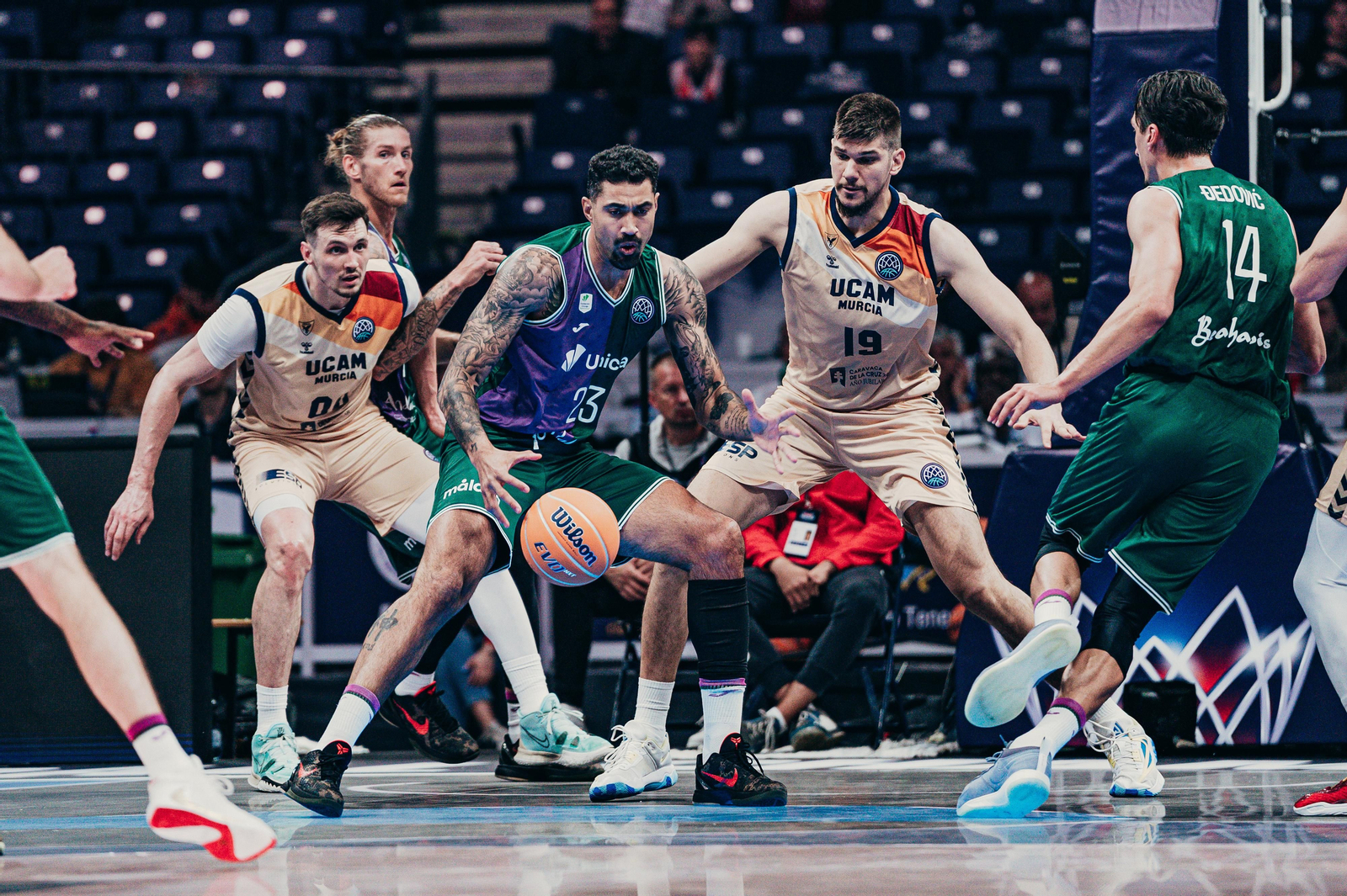 Las fotos del Unicaja - UCAM Murcia | Final Four BCL Belgrado 2024