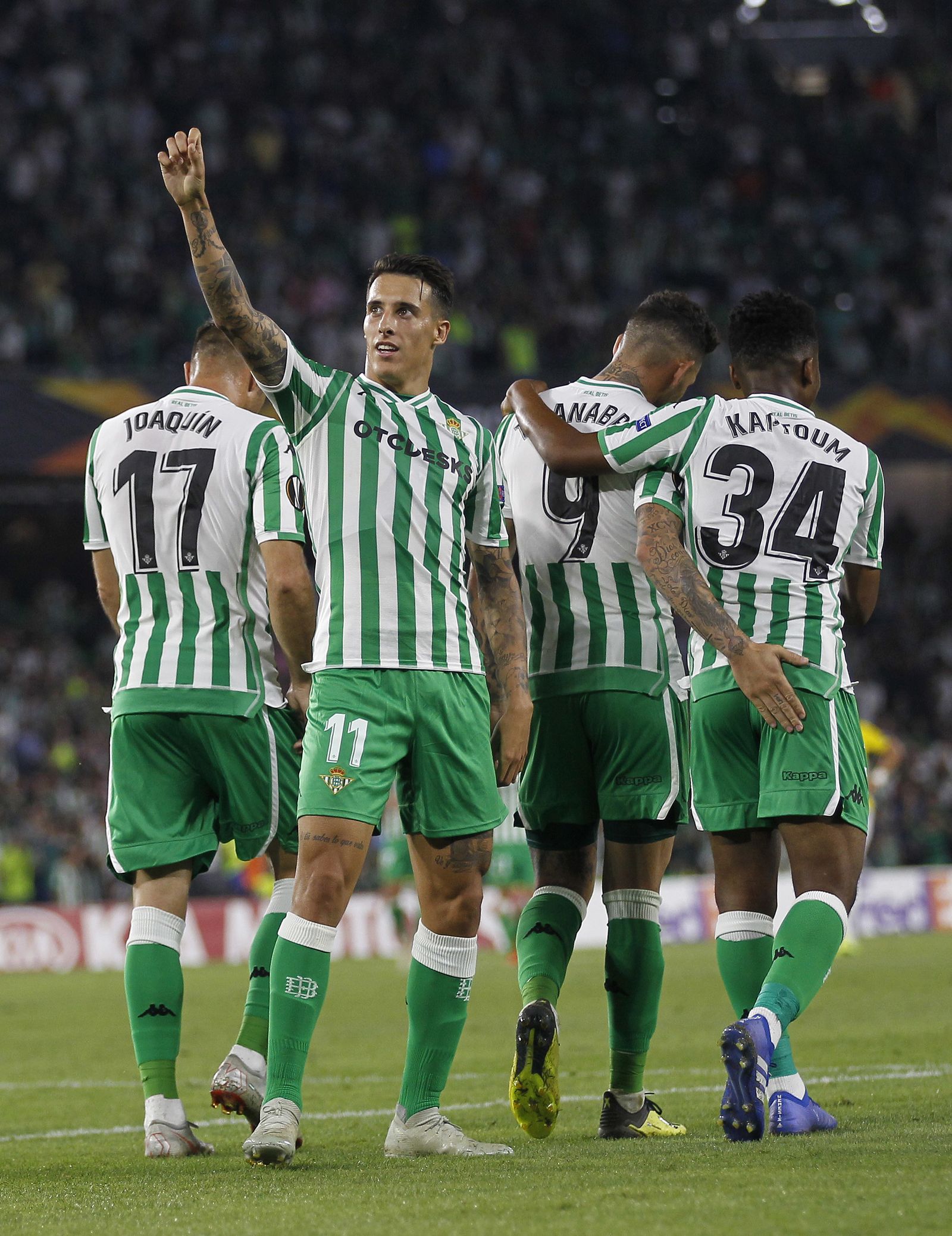 El Betis-Dudelange, en imágenes