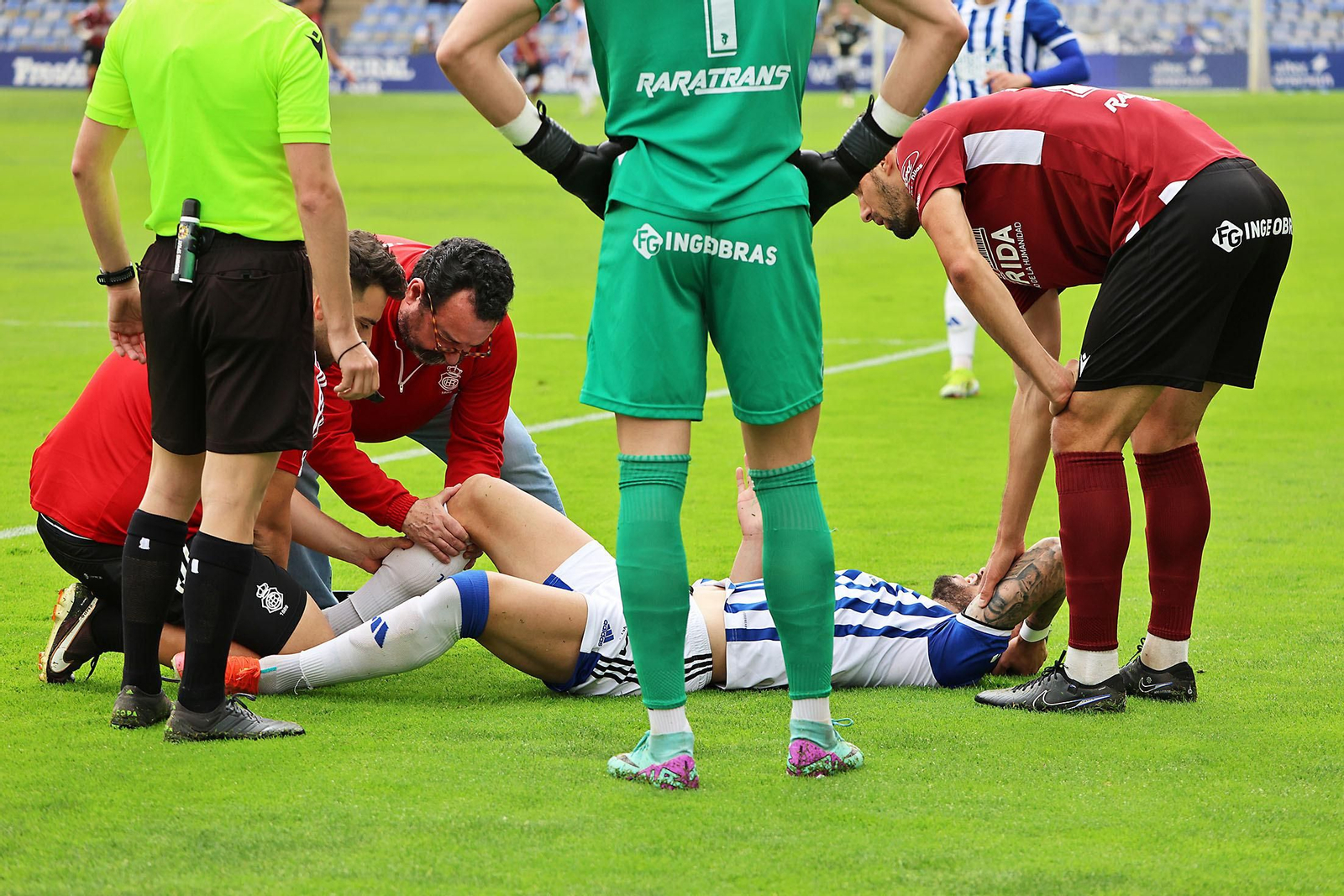 Imágenes del encuentro entre el Recreativo de Huelva y la AD Mérida