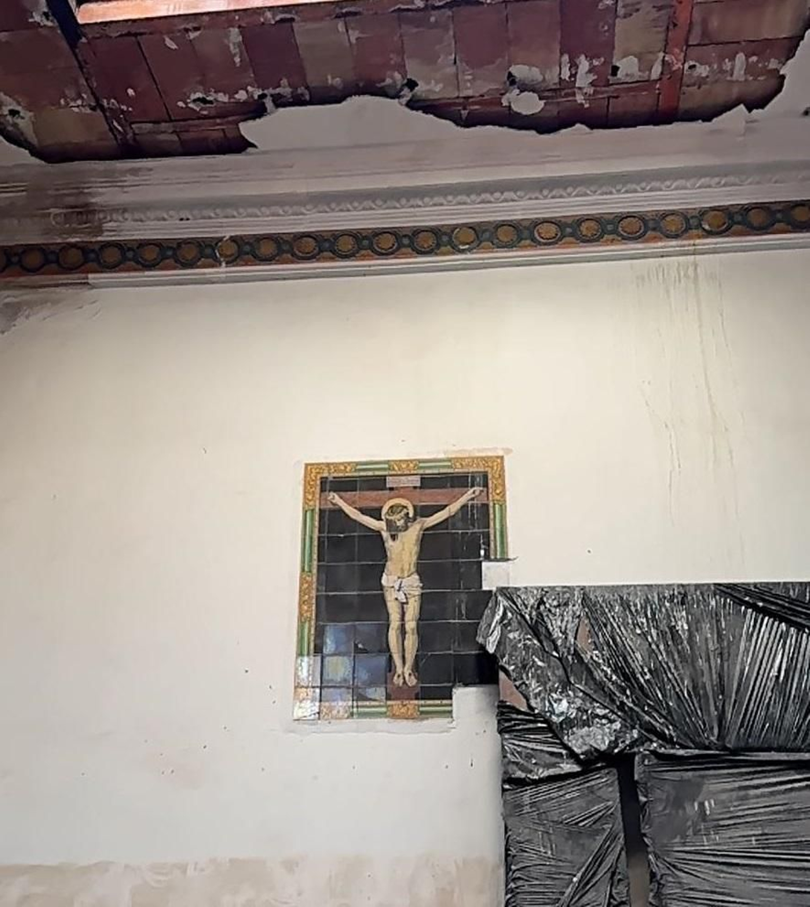 La obra religiosa que la asociación de antiguos alumnos quiere conservar La obra religiosa que la asociación de antiguos alumnos quiere conservar