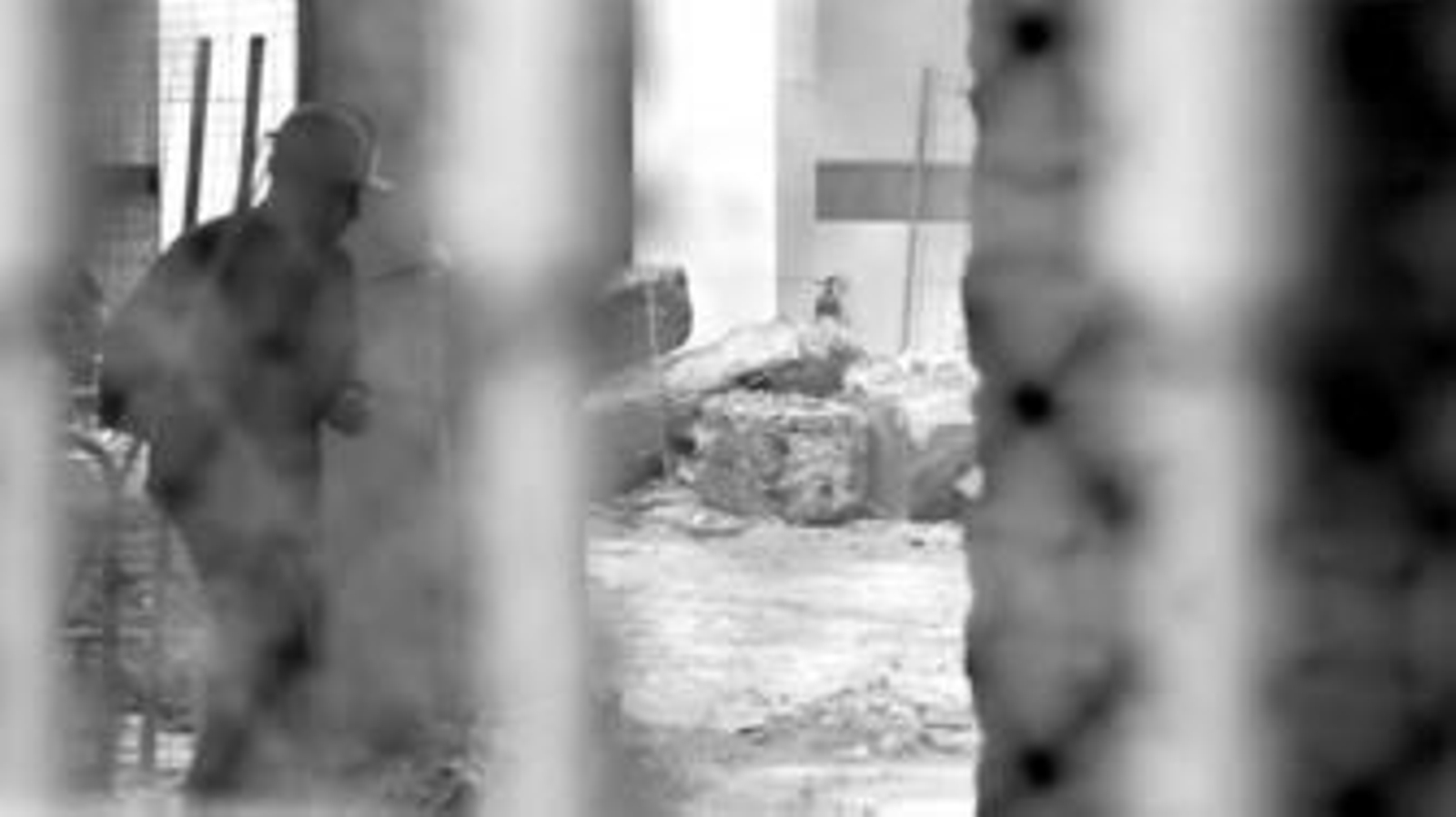 Imagen reciente de las obras en el Hospital de San Juan de Dios.