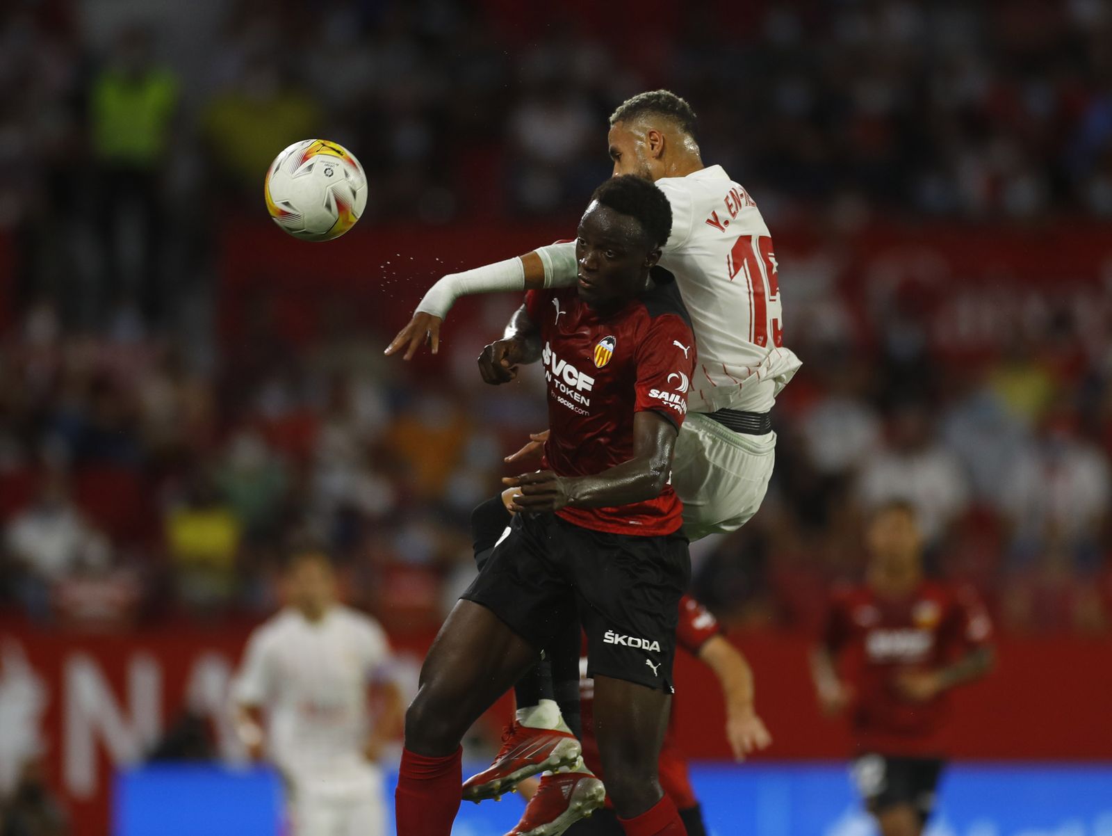 Las imágenes del Sevilla fc-Valencia