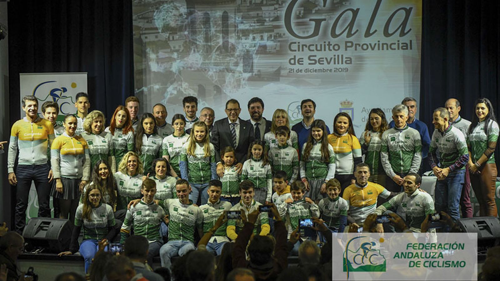 Una imagen en Lora del Río del circuito celebrado en 2019.