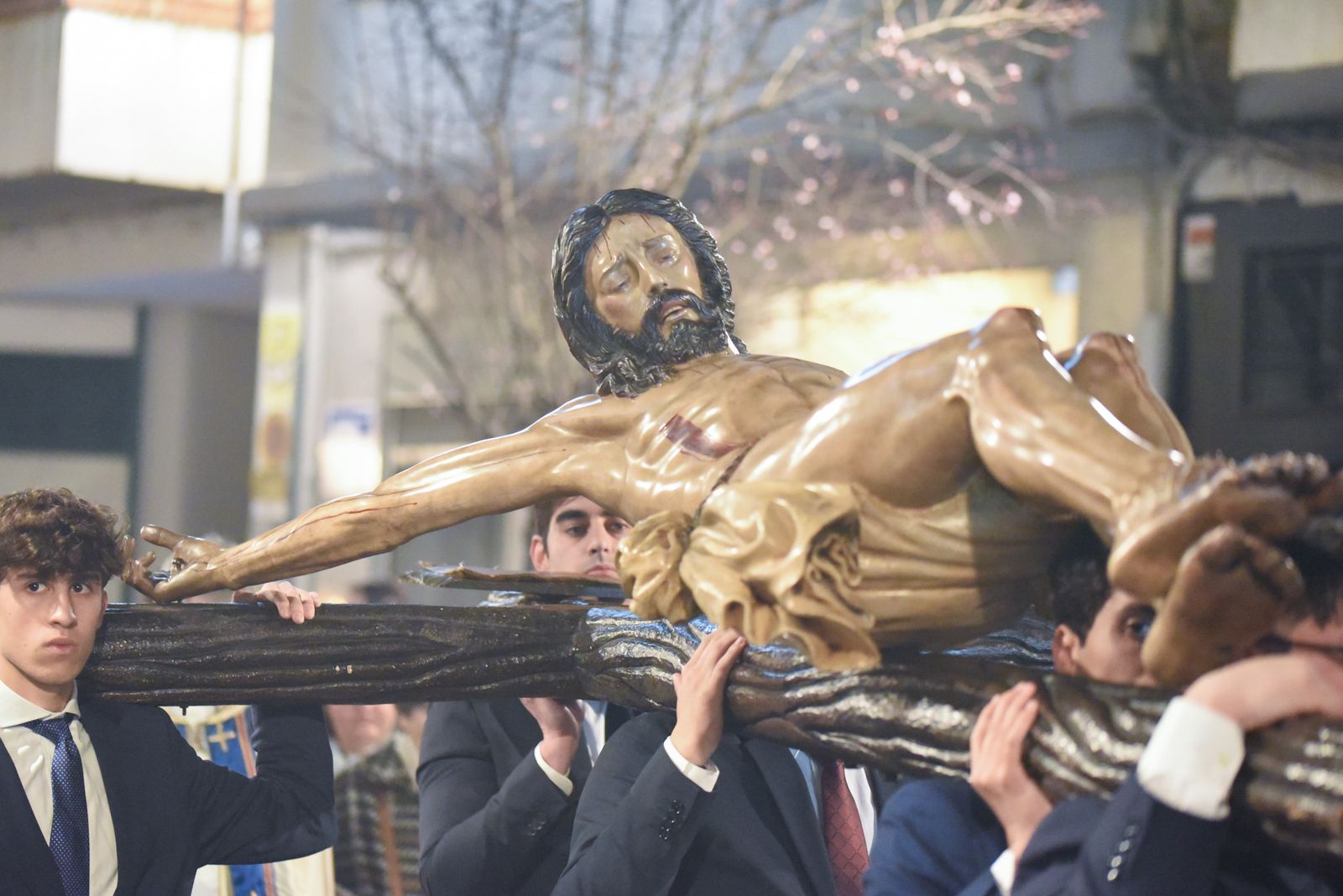 Las fotos del vía crucis de la hermandad de la Buena Muerte