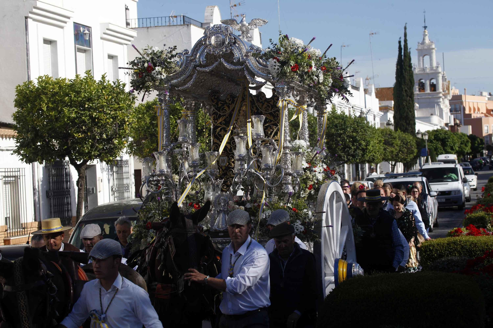 Salida de la hermandad de Isla Cristina