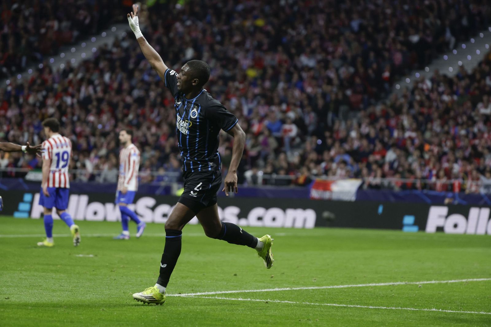 Las fotos del Atlético de Madrid - Brujas