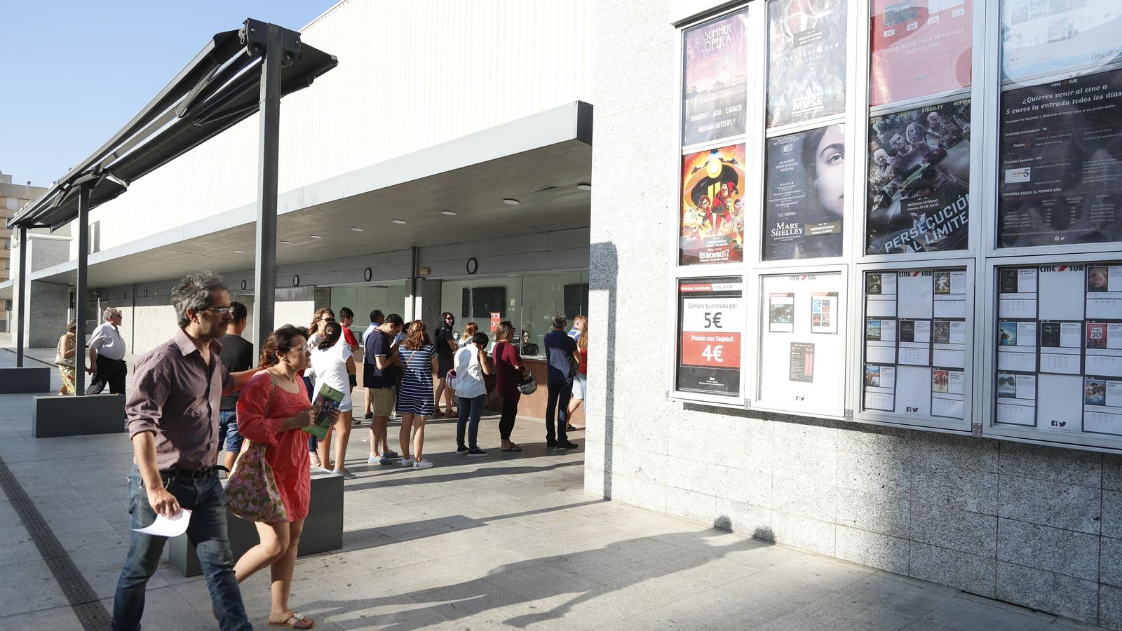 Taquillas de los cines de Nervión Plaza