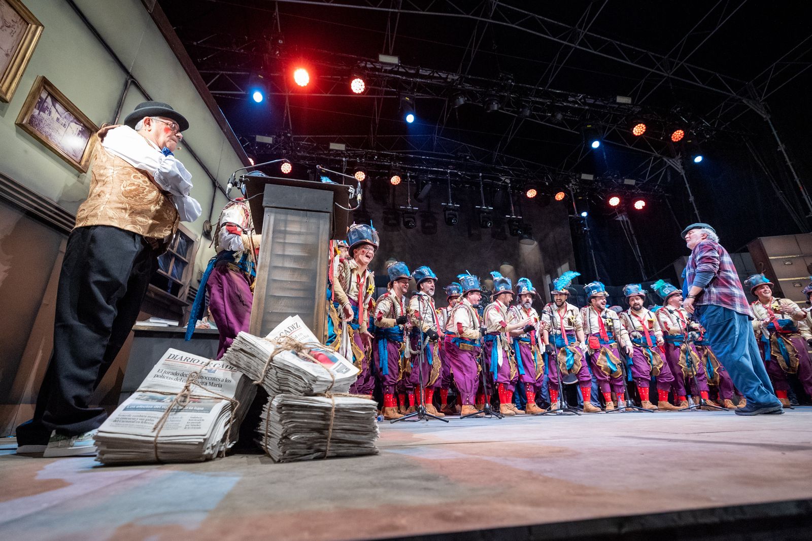 Las Imágenes del pregón de Carnaval de Joaquín Quiñones