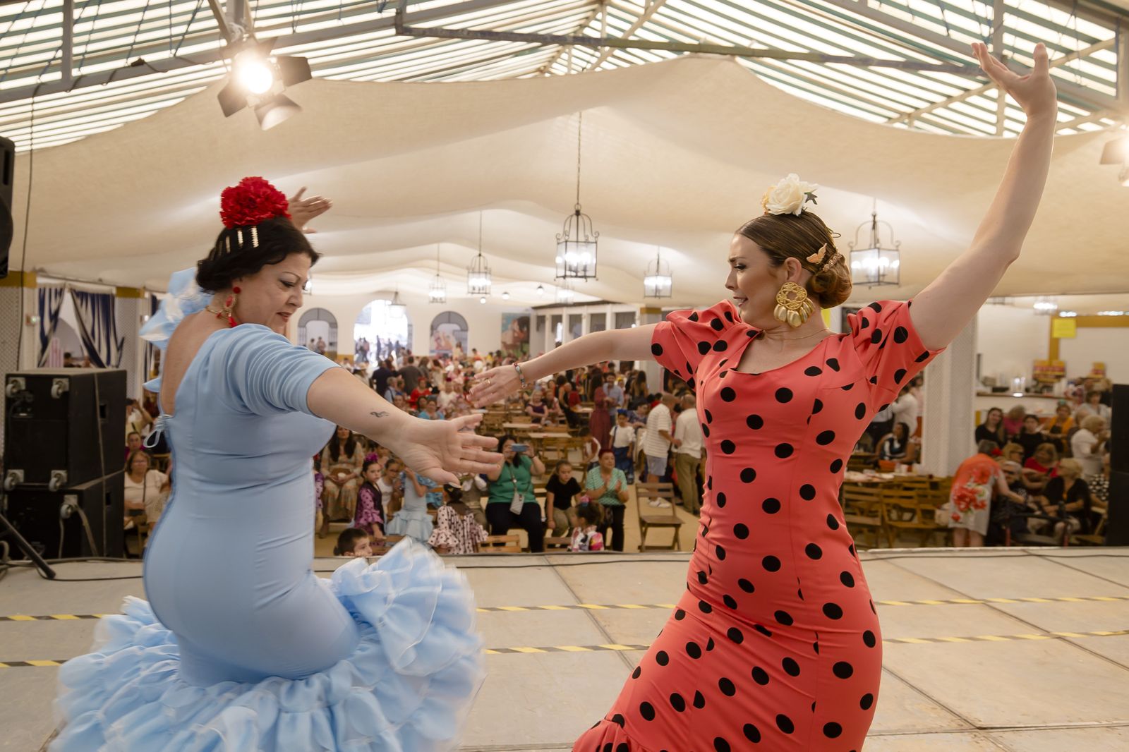 Primer día de la feria del Puerto de Santa María en imágenes