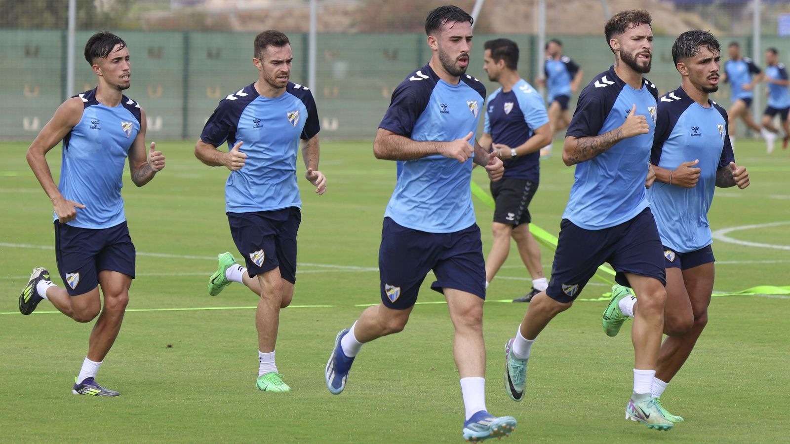 El Málaga CF prueba la Ciudad Deportiva de Arraijanal