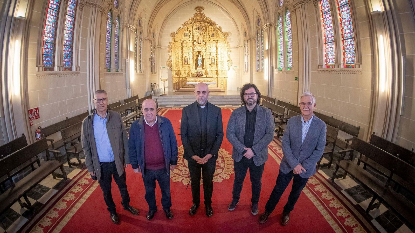 Presentación del homenaje a Andres Manjón en la Abadia del Sacromonte de Granada