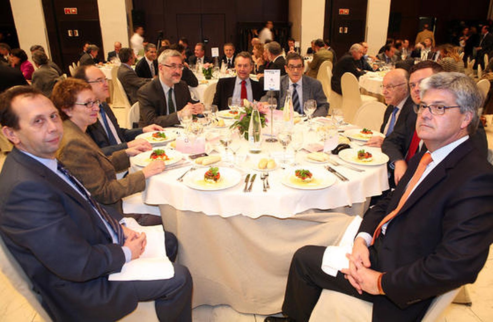 José Antonio Carrizosa, Carmen Martínez Aguayo, Carlos Pla, Antonio Ávila, José Joly, Mario Fernández, Manuel Clavero, Luis Pérez-Bustamente y Javier Landa.

Foto: Victoria Hidalgo y Juan Carlos Muñoz