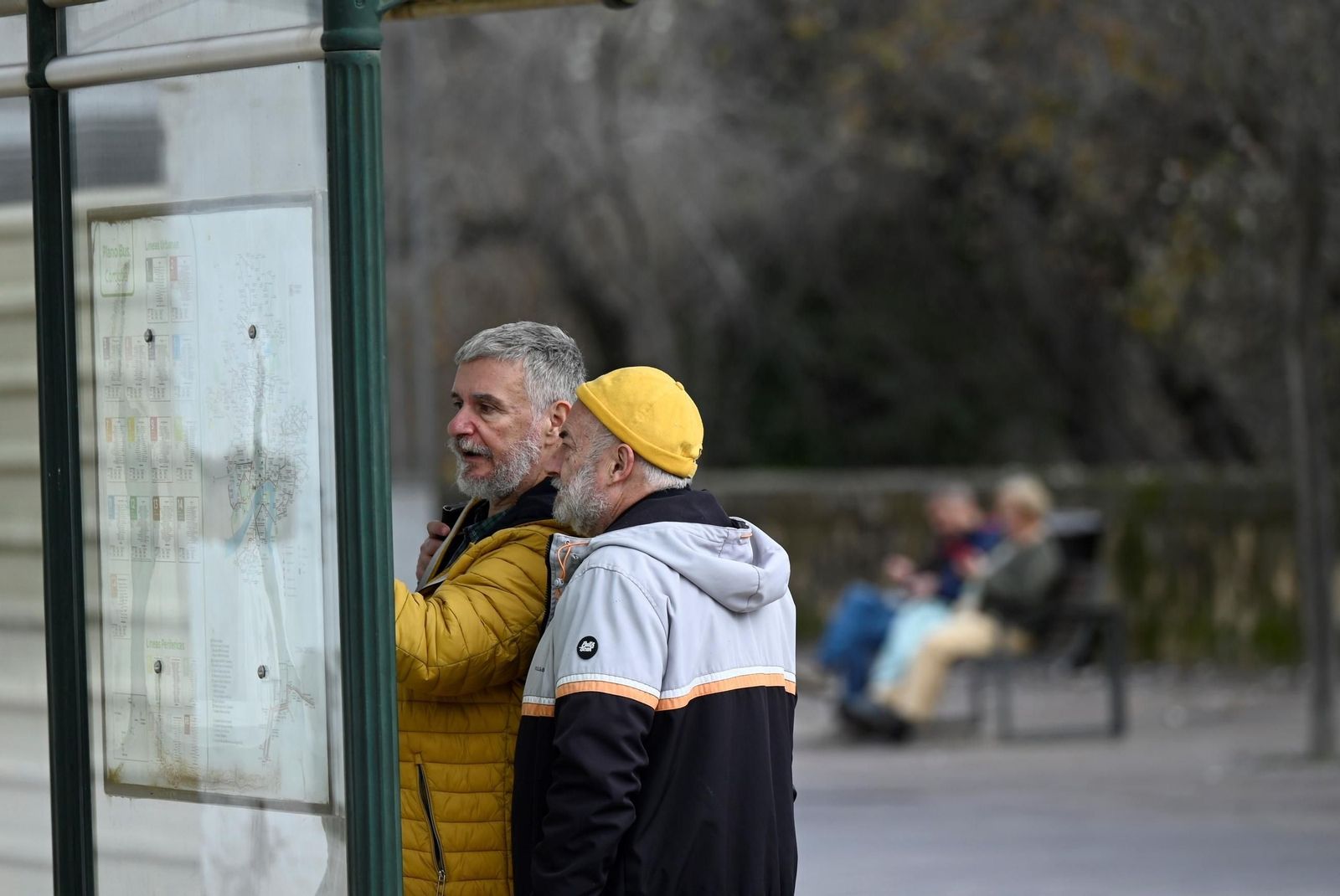 Un paseo en imágenes por la Ribera de Córdoba una gélida mañana