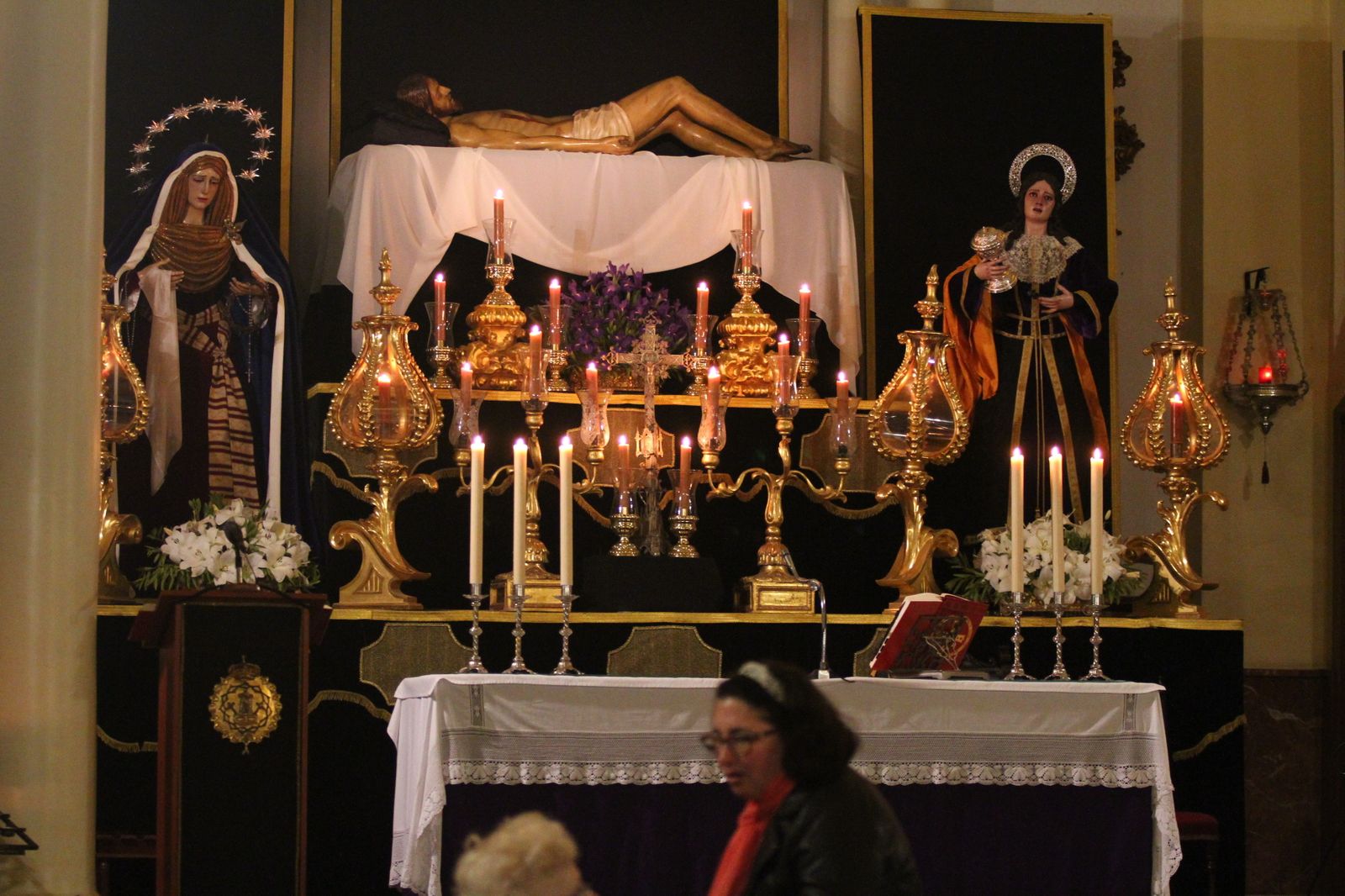 Quinario en la soledad al Santísimo Cristo yacente