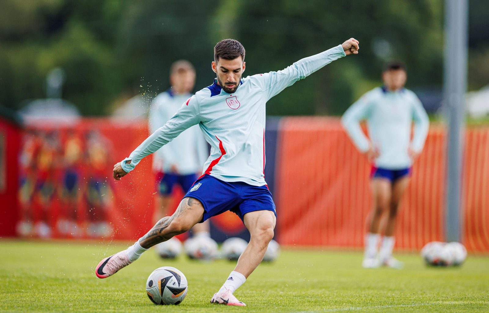 Las fotos de España antes de la gran final contra Inglaterra