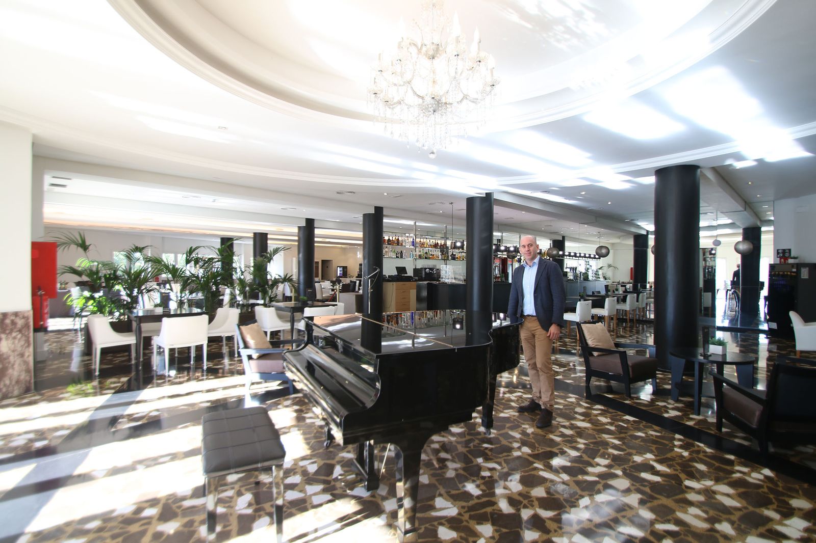 Miguel García-Romanillos, director del Gran Hotel