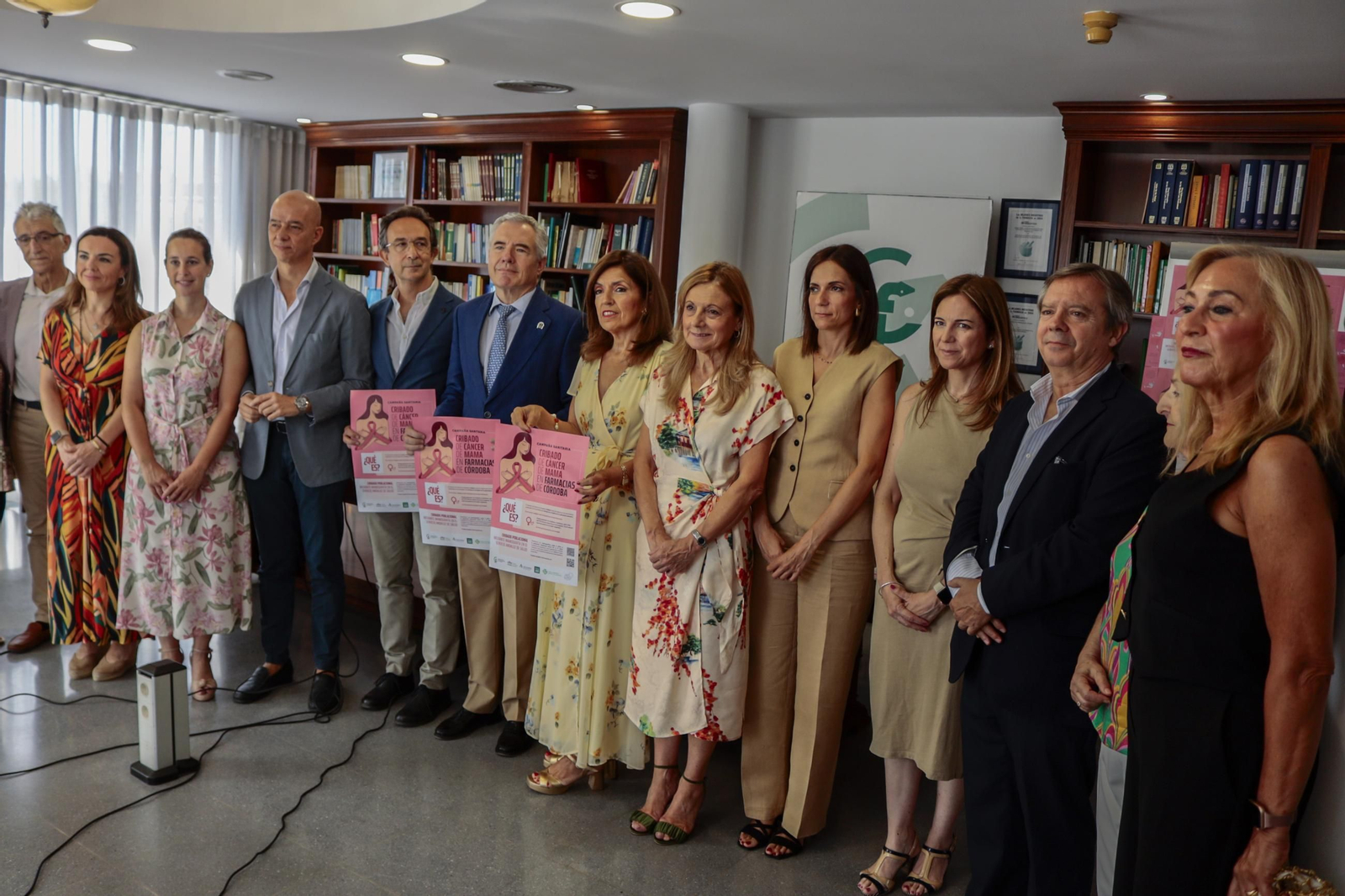Presentación de la campaña de cribado de cáncer de mama en el Colegio de Farmacéuticos de Córdoba. Presentación de la campaña de cribado de cáncer de mama en el Colegio de Farmacéuticos de Córdoba.