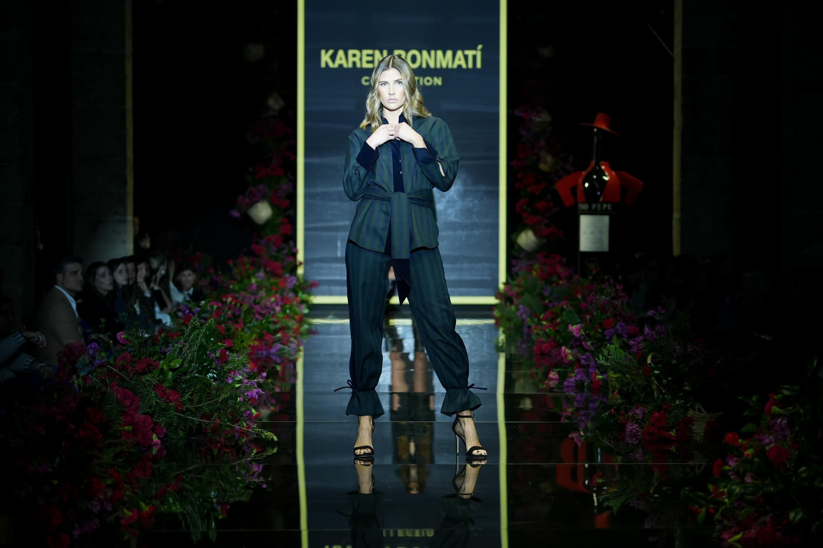 Desfile de Karen Bonmatí en la Pasarela Flamenca Tío Pepe Jerez 2024