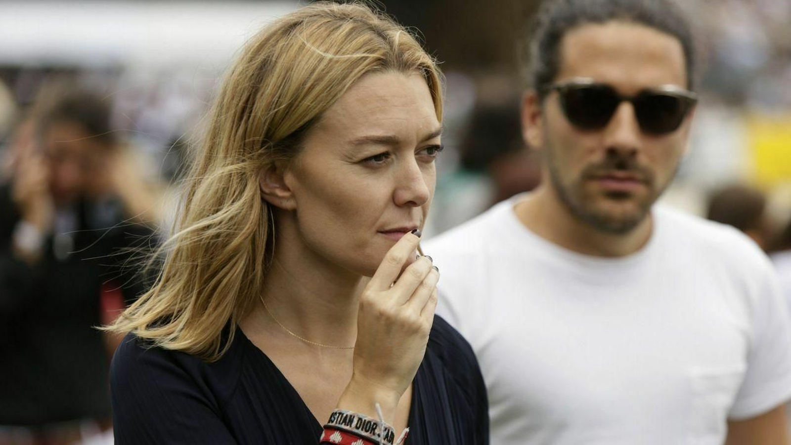 Marta Ortega, con su marido, Carlos Torretta, en una imagen reciente.