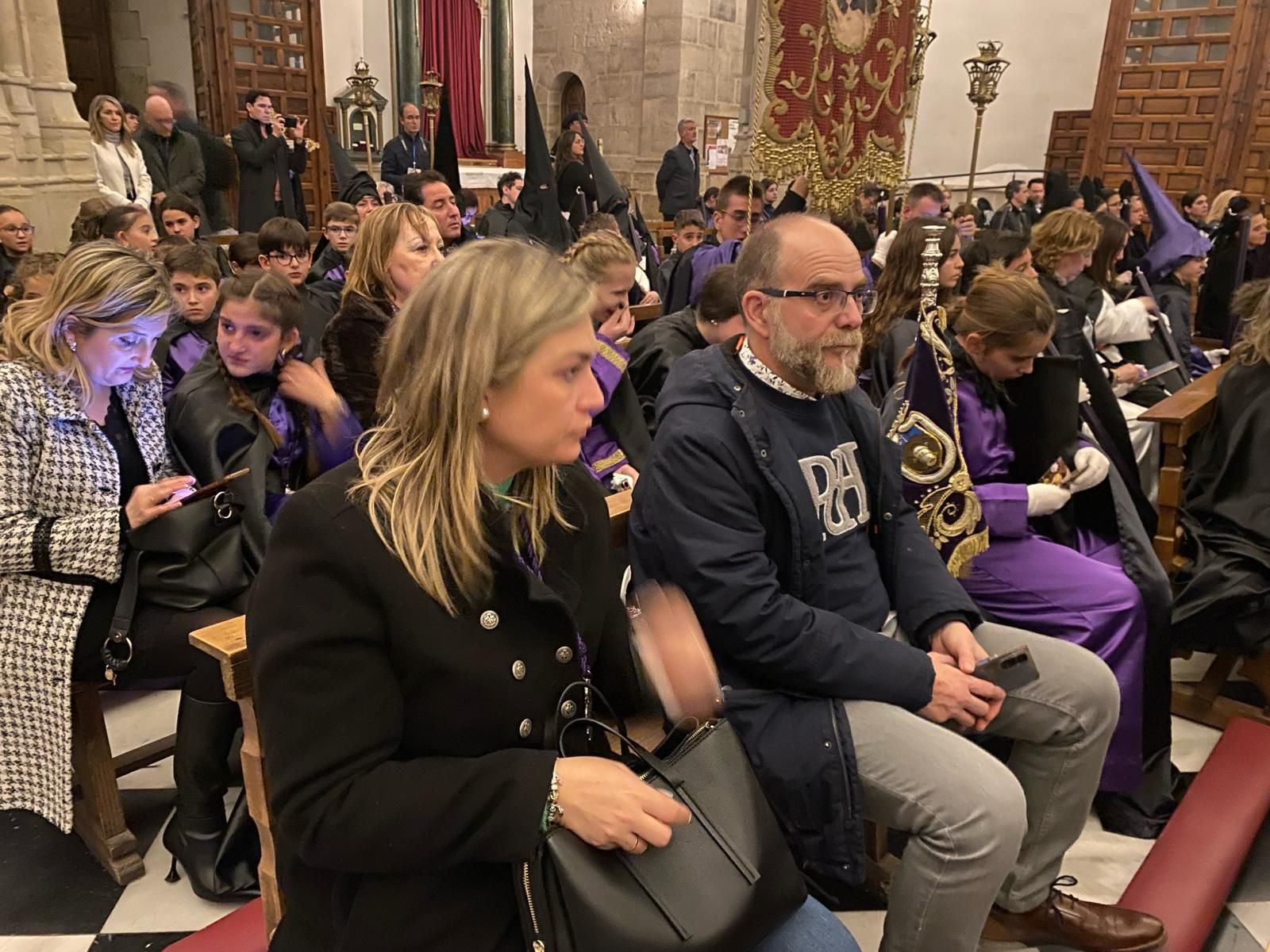 En imágenes: Primera suspensión en la tarde del Jueves Santo