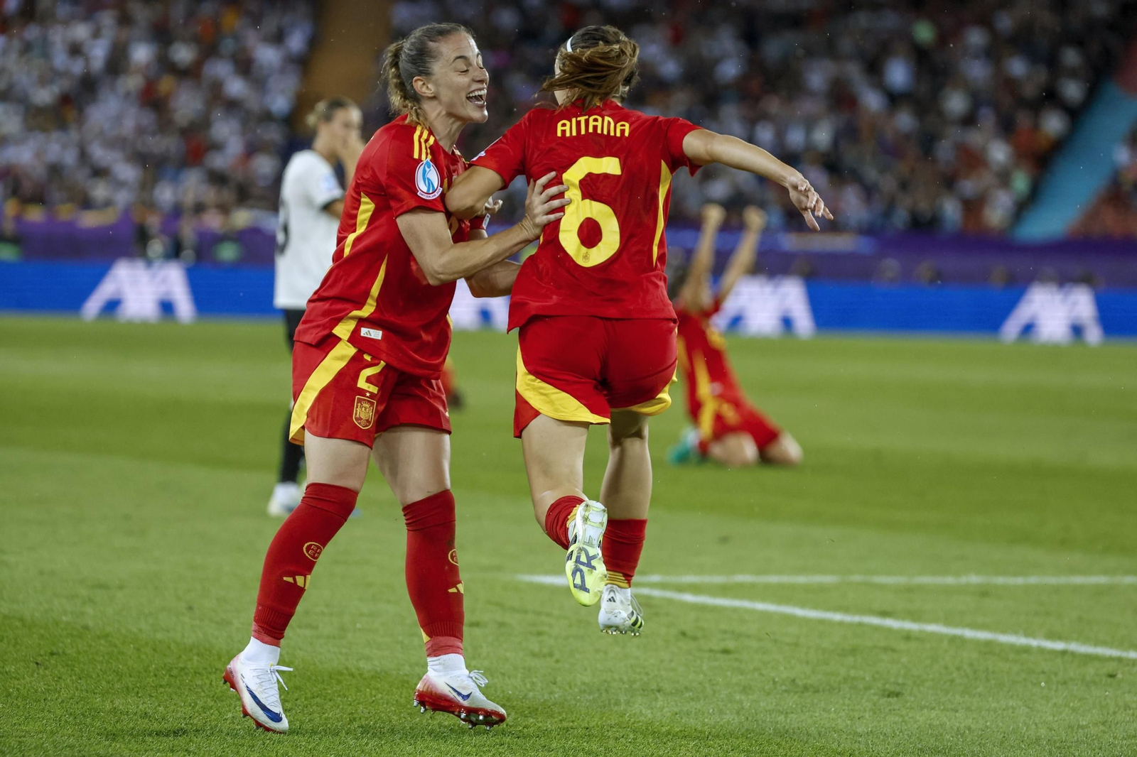 Las mejores imágenes del pase a la final de España ante Alemania en la Eurocopa femenina