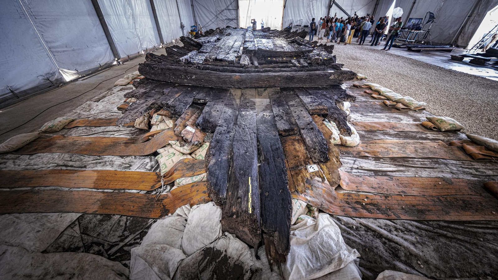 Las imágenes del pecio del siglo XVII (Delta I) rescatado en aguas de la Bahía de Cádiz